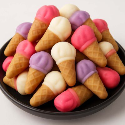 پاستیل بستنی کاراملی ببتو