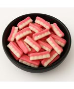 پاستیل دندونی توت فرنگی خامه ای ببتو